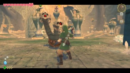 Zurück in einen bereits besuchten Dungeon? Aus dieser eigentlich interessanten Idee macht Skyward Sword nichts, der Ausflug dient nur der Spielzeitstreckung.