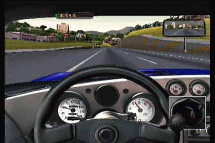 The Need for Speed fürs 3DO (1994) legt erstmals großen Wert auf akkurat nachgebildete Armaturen – hier die einer Dodge Viper.