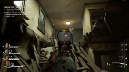 Back 4 Blood bietet klassisches Koop-Shooter-Gameplay. Bei der Gewaltdarstellung nimmt sich der Titel dabei kein Stück zurück.