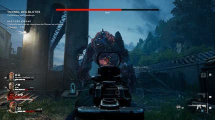 Der Oger ist der anspruchsvollste Gegner im Spiel. Der riesige Berg aus Fleisch und Knochen schluckt problemlos mehrere Magazine.