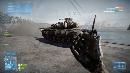 Der Versorger versorgt feindliche Panzer auch mal mit C4-Sprengstoff.&nbsp;