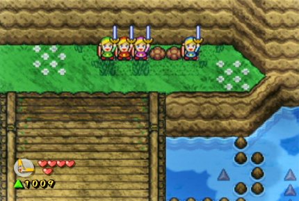 In The Legend of Zelda: Four Swords Adventures konnte man bis zu vier Game-Boy-Advance-Handhelds an den Gamecube anschließen.