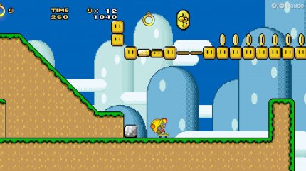 Ist das voll retro oder ein bisschen bequem von den Entwicklern? Im Nintendo-Kapitel spielt ihr beim 'Bosskampf' einfach kurze Abschnitte aus Super Mario World.