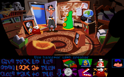 Day of the Tentacle – das Tim Schafer und Dave Grossmann gemeinsam designten –&nbsp;erschien am 25. Juni 1993 zeitgleich in einer Disketten- und einer CD-ROM-Fassung. Letztere enthielt großartige Sprachausgabe.