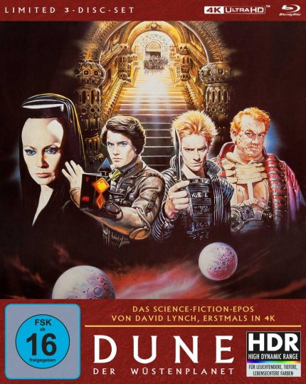 Die frei erhältliche Mediabook Variante A des Dune-4K-Remasters