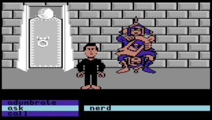 Labyrinth von Lucasfilm Games (1986) wirkt im Nachhinein wie der Prototyp des ein Jahr später folgenden Maniac Mansion.<br> &nbsp;