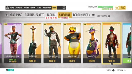 08/15-Klamotten gibt es für verdiente In-Game-Währung, für Kostüme hingegen müsst ihr echtes Geld in die Hand nehmen. Ein einzelnes Kostüm kostet 9,99 Euro. Das ist echt frech, Ubisoft!