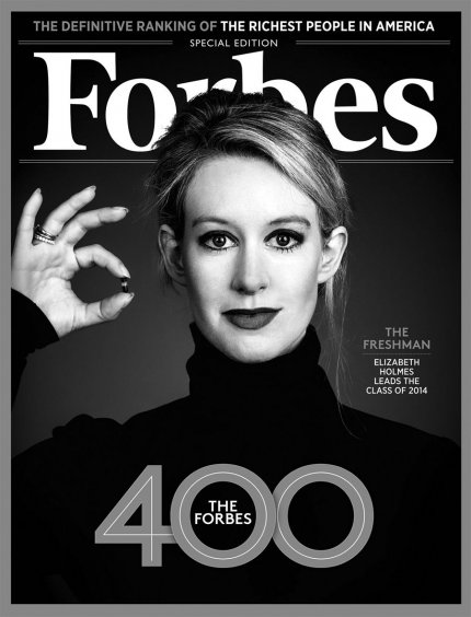 Keine Schnellschüsse: Elizabeth Holmes schaffte es, hochrangige Ex-Militärs und Politiker in den Aufsichtsrat ihres Konzerns Theranos zu befördern, bevor sich das Ganze als Betrug herausstellte. Nur weil jemand berühmt ist, trifft er noch lange keine guten Entscheidungen. Das Forbes-Cover ist übrigens echt.