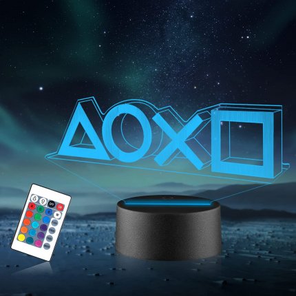 3D-Nachtlicht im Playstation-Design