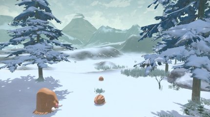 Die Weiten der Hisui-Region sind abwechslungsreich vertont: Mal seid ihr mit Windesrauschen und Pokémon-Rufen alleine, mal begleitet euch eine einprägsame Melodie.