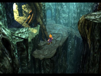 Die Dungeons in Final Fantasy 7 fallen eher klein aus, haben aber auch dank der gezeichneten Hintergründe ihren eigenen Charme.