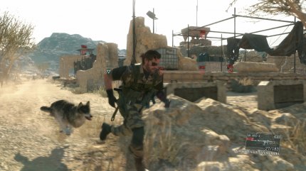 Erst auskundschaften, dann angreifen: Stealth-Gameplay wird auch in der offenen Welt von Metal Gear Solid 5: The Phantom Pain (2015) belohnt, die Spieldirektor Hideo Kojima in zwei Szenarien ansiedelt: Afghanistan und einer Grenzregion zwischen Angola und Zaire.