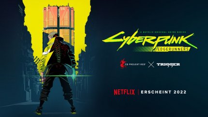 Von Cyberpunk Edgerunners haben wir leider noch keine Szenen gesehen. Das bereits veröffentlichte Artwork verspricht aber schon einen sehr coolen Style.