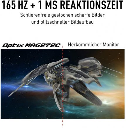 <strong>Amazon-Angebot: </strong>MSI Gaming-Monitor 27 Zoll 165 Hz über 30% günstiger
