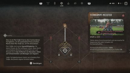 Neue Skilltrees für unterschiedliche Spielstile