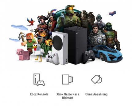 Xbox All Access: Xbox Series X + Xbox Games Pass Ultimate sofort erhalten und über 24 Monate abbezahlen.
