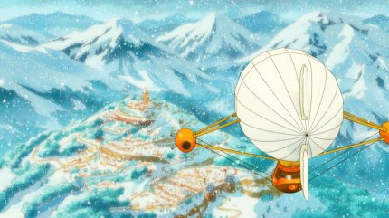 Der Kontrast von cartoonartigen Figuren und Objekten im Vordergrund mit künstlerischen Hintergründen erinnert an den belgischen Stil der Ligne Claire - und sieht dazu noch wunderschön aus.