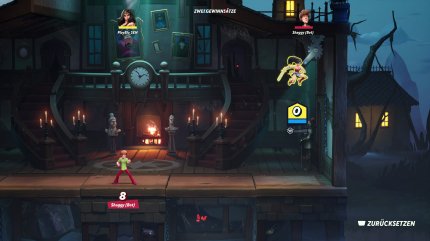 Die Stages entspringen den gleichen bekannten Warner-Marken wie die Fighter, es gibt aber auch einige nur für das Spiel geschaffene Karten.