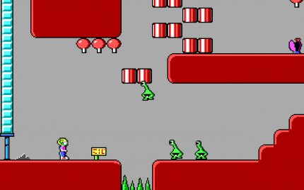 Bis auch PC-Plattformer mit flüssigem Scrolling wie in Super Mario Bros. auftrumpfen, dauert es noch bis zum Release von Commander Keen 1: Marooned on Mars, das id Software am 14. Dezember 1990 veröffentlicht. Kreativer Kopf hinter der Darstellungstechnik namens „Adaptive Time Refresh“ ist John Carmack.