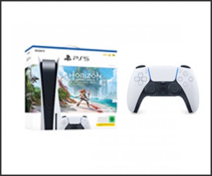 Bei Medimax zur Abholung bestellbar: PS5 Disc Edition + Horizon Forbidden West (Code).