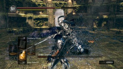 Ritter Artorias ist einer der vier neuen Bosse im Dark-Souls-DLC Artorias of the Abyss (2012).