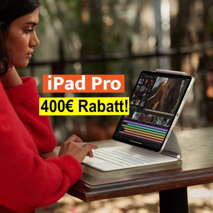 Das iPad Pro gibt es derzeit bei Amazon mit sagenhaften 600 Euro Rabatt zu kaufen. Auch das iPad Air 2022 gibt es viel günstiger.