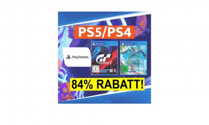 PS5-Games und PS4-Spiele gibt es im Playstation Summer Sale bei Media Markt bis zu 84% günstiger.