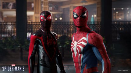 Marvel’s Spider-Man 2 erscheint im Laufe des Jahres 2023. Die Superhelden bekommen es hier mit Venom zu tun.