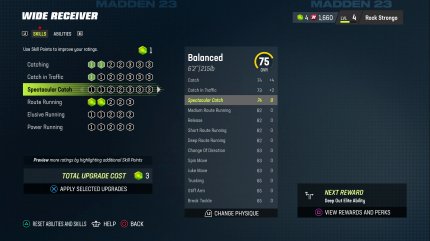 Pro Level-Up bekommt ihr 2 Skillpunkte. Insgesamt gibt es 30 Level. Da dauert es lang, bis man einen Gesamtwert von 99 erreicht hat.