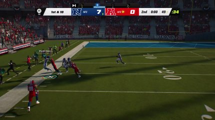 Contested Catches sehen in Madden NFL 23 nochmal spektakulärer aus, dank 3500 neuer Animationen.