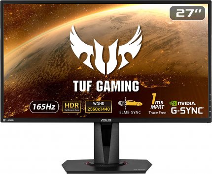 Günstig wie nie! Asus TUF Gaming Monitor mit 27 Zoll, WQHD und 165 Hz bei den Amazon September Angeboten.