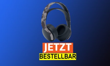 Jetzt vorbestellbar: PS5 Gaming-Headset in Grey Camouflage