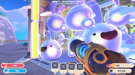 Mehr als 20 verschiedene Schleimarten erwarten euch in Slime Rancher 2.