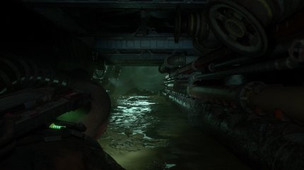 Ab durch den Schmodder: Viele Horrorspiele wirken trotz des düsteren Settings zu 'clean'. The Callisto Protocol macht das eindeutig besser.