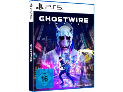 Auch das im März 2022 erschienen Horror-Abenteuer Ghostwire Tokyo, das einzeln 59,99 Euro kostet, ist Teil der '3 Spiele für 49€'-Rabatt-Aktion bei Saturn.