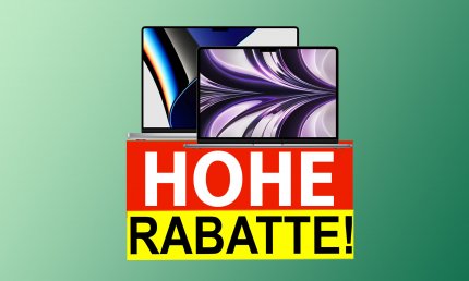 <a href='www.pcgames.de/Apple-Mac-Book-Hardware-255602/News/Amazon-Apple-MacBook-Pro-Air-M1-M2-Rabatt-1409067/'><strong>Amazon haut MacBook Pro 550€ günstiger raus - MacBook Air mit 260€ Rabatt</strong></a>