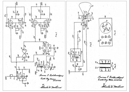Auch vom dubiosen Cathode Ray Tube Amusement Device existiert nur noch das Originalschema, während das Gerät selbst schon seit Jahrzehnten nicht mehr existiert.