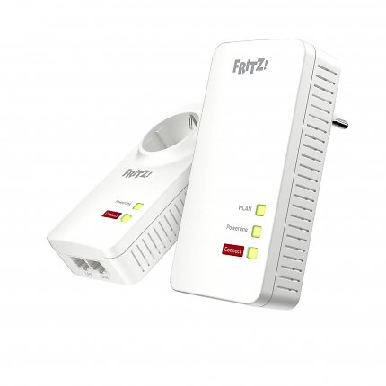 Mit dem AVM FritzPowerline 1260 kann via Stromleitung das Internet im ganzen Haus verteilt werden.