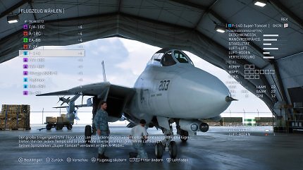 Im späteren Spielverlauf habt ihr Zugriff auf eine Vielzahl von Flugzeugen.