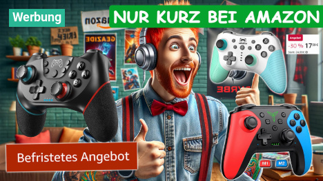 Warum auf Switch 2 warten? Wireless Controller lohnen sich bei den Preisen immer - ab 17,59 € geht es los