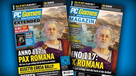 PC Games 01/26: Mit Coverstory zu Anno 117: Pax Romana, Tests zu Call of Duty: Black Ops 7, ARC Raiders, Dispatch u. v. m.