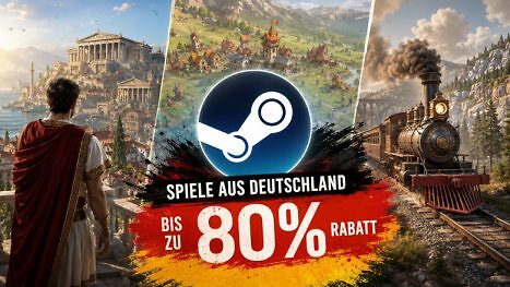 Deutschland-Sale bei Steam: Bis zu 80 Prozent Rabatt auf Top-Spiele