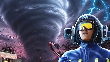 Twisters zum Selberspielen: Wie gut ist das Koop-Survival Funnel Runners?