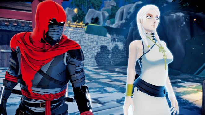 Ein ungleiches Team: 
Die junge Yamiko holt Aragami als Untoten zurück ins Diesseits. Doch was verbindet die beiden darüber hinaus? (PC)