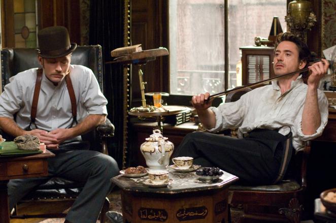 'Sherlock Holmes' - Auf Blacklist:&nbsp;2008 / Verfilmung:&nbsp;2009 / Einspielergebnis weltweit: ca. $ 525 Mio.