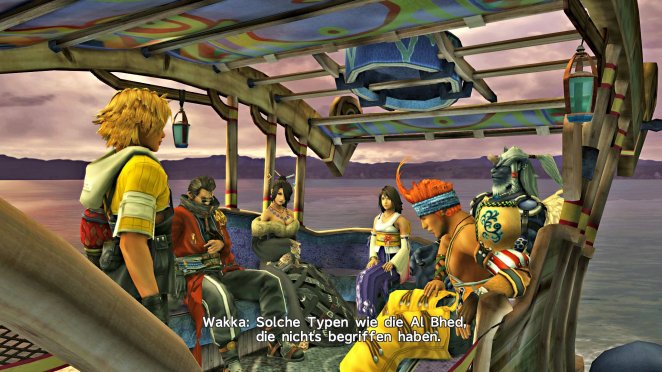 Alle Gruppenmitglieder in Final Fantasy 10 HD sind einzigartig und tragen sowohl im Kampf als auch in den Dialogen relevante Facetten bei.