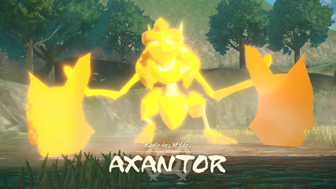 Axantor, der König des Waldes, ist ganz schön ungehalten. Um ihn aufzuhalten und einzufangen, müsst ihr aber erstmal einen actionreichen Kampf überstehen.