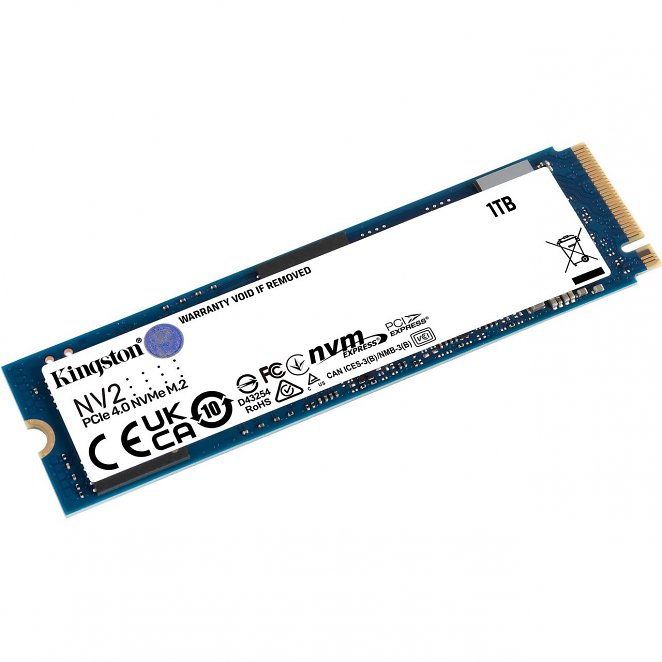 1TB Kingston NV2 M.2 2280 PCIe 4.0 NVMe [R3500/W2100]