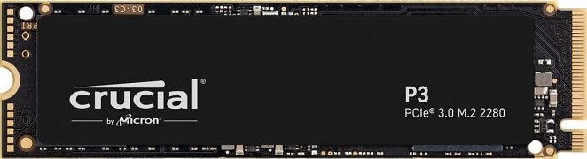 Crucial P3 2TB CT2000P3SSD8 PCIe 3.0 3D NAND NVMe M.2 SSD, Up to 3500MB/s