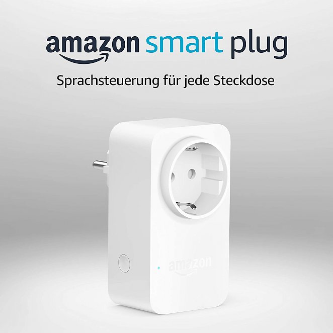 4. Platz: Amazon Smart Plug (WLAN-Steckdose), funktioniert mit Alexa, Gerät 